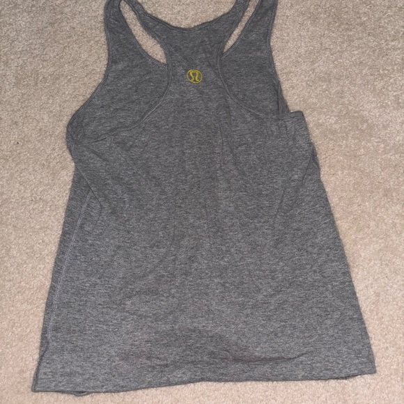 Size Small Grey Lululemon Tank - Picture 1 of 2